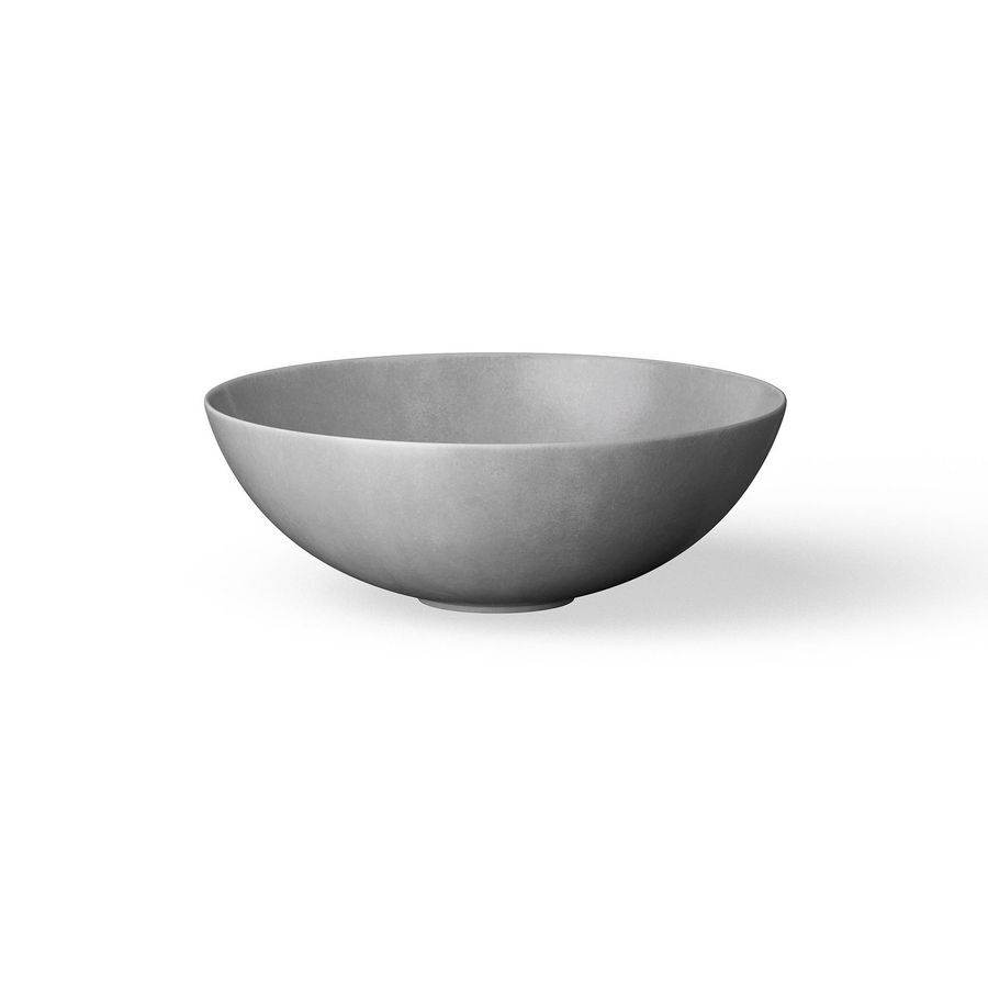Opzetwaskom CERAMIC RAW Ø400mm donker grijs