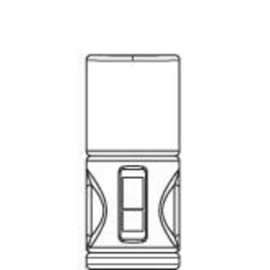 Therm.Isolatie Zeparo ZHU-ZUK(M) H=247mm