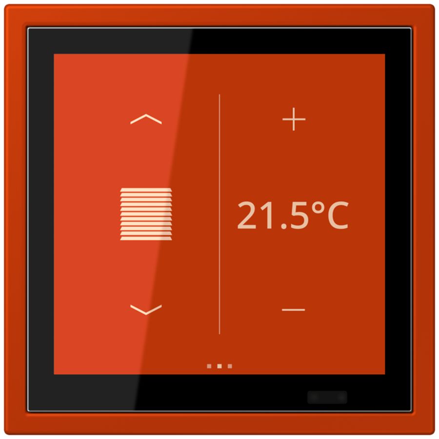 Bedieningselement slagv LC4320A KNX Touch LS Zero RCD