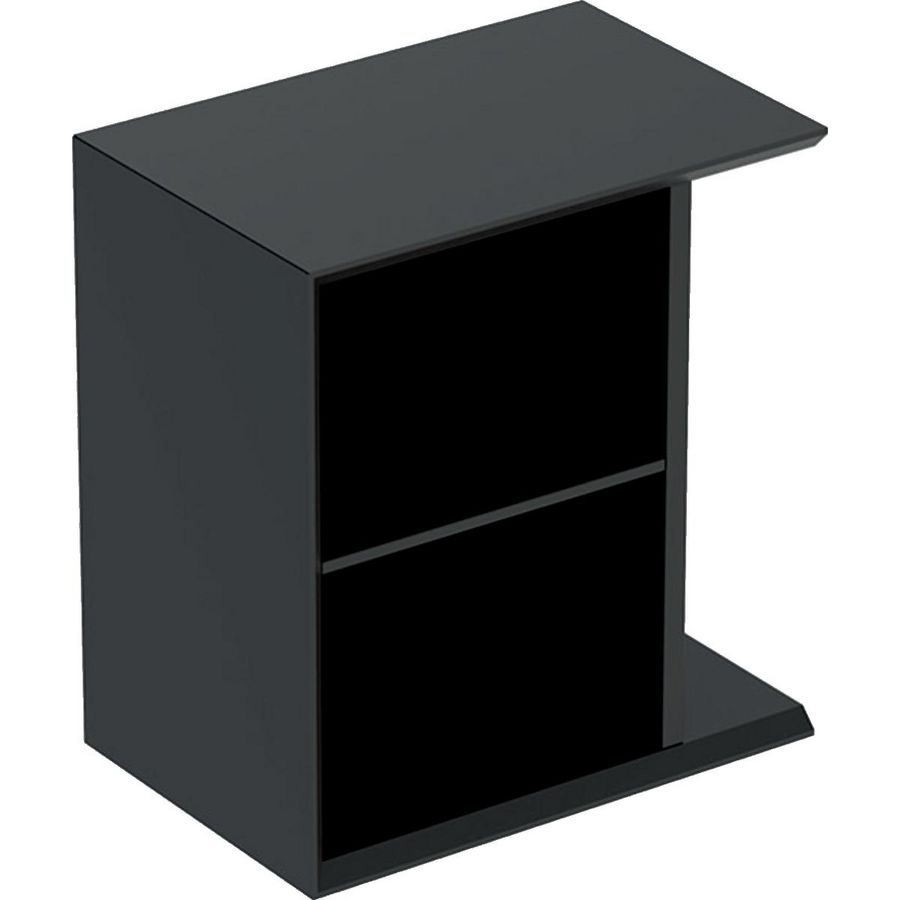 iCon zijkast voor onderkast fontein 37x40x24,5cm lava mat