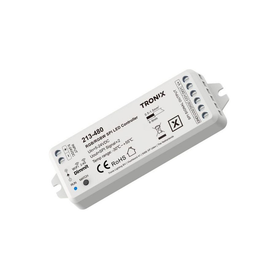SPI controller RGB(W) Dimmit naar SPI