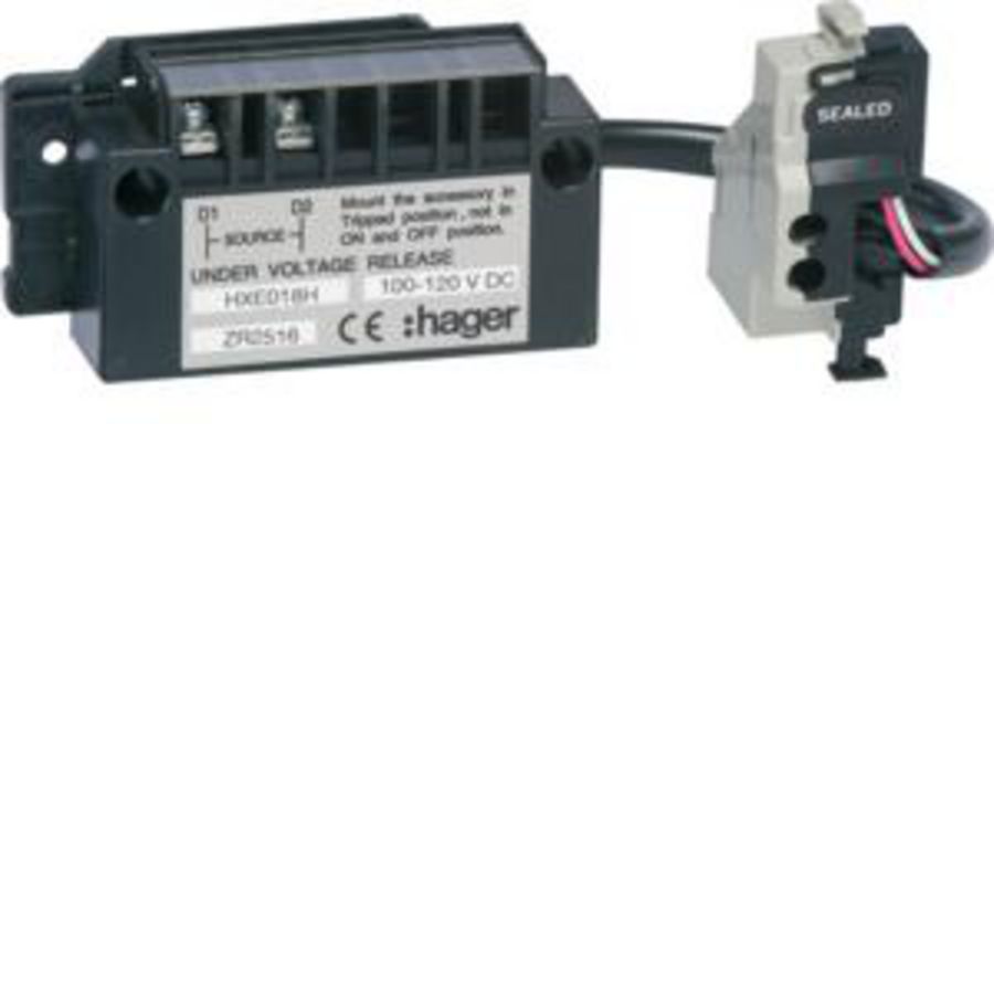 Nulspanningspoel (UVR) h3 100-120 VDC