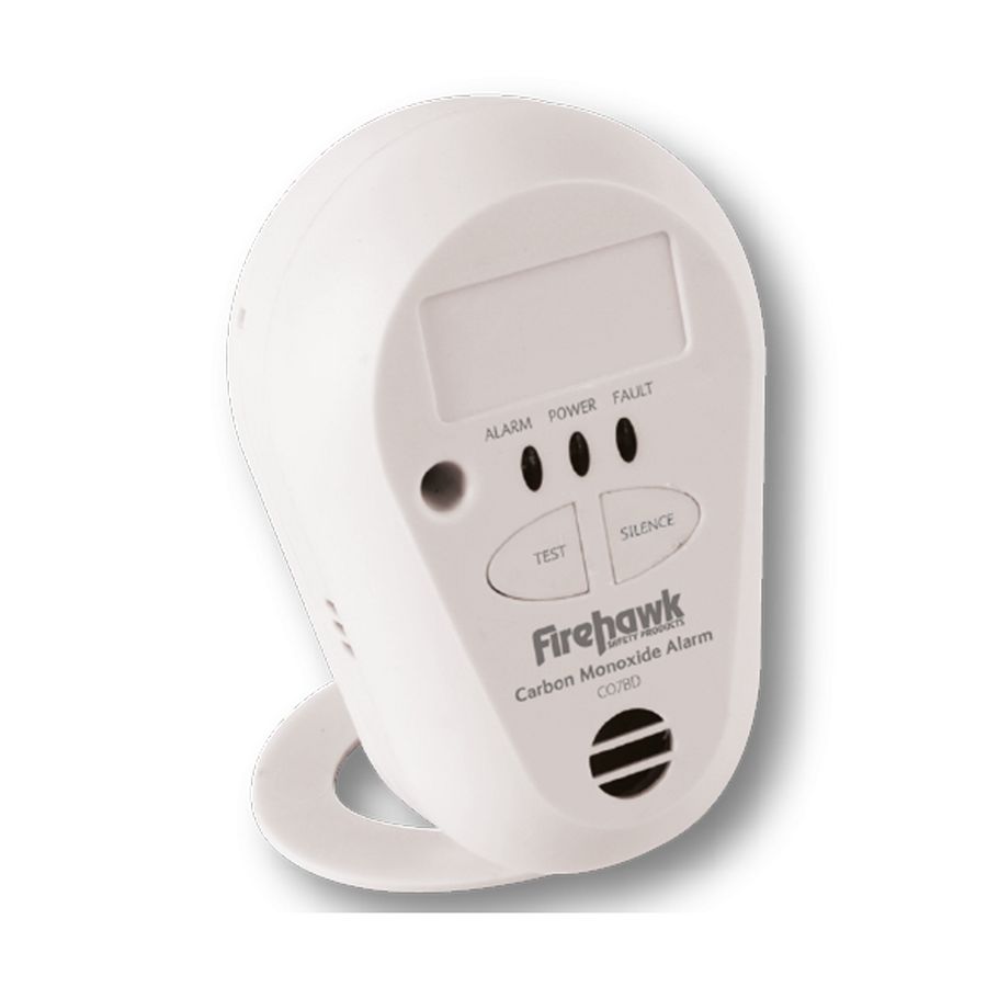 Batterij gevoede Koolmonoxide melder, 7 JAAR