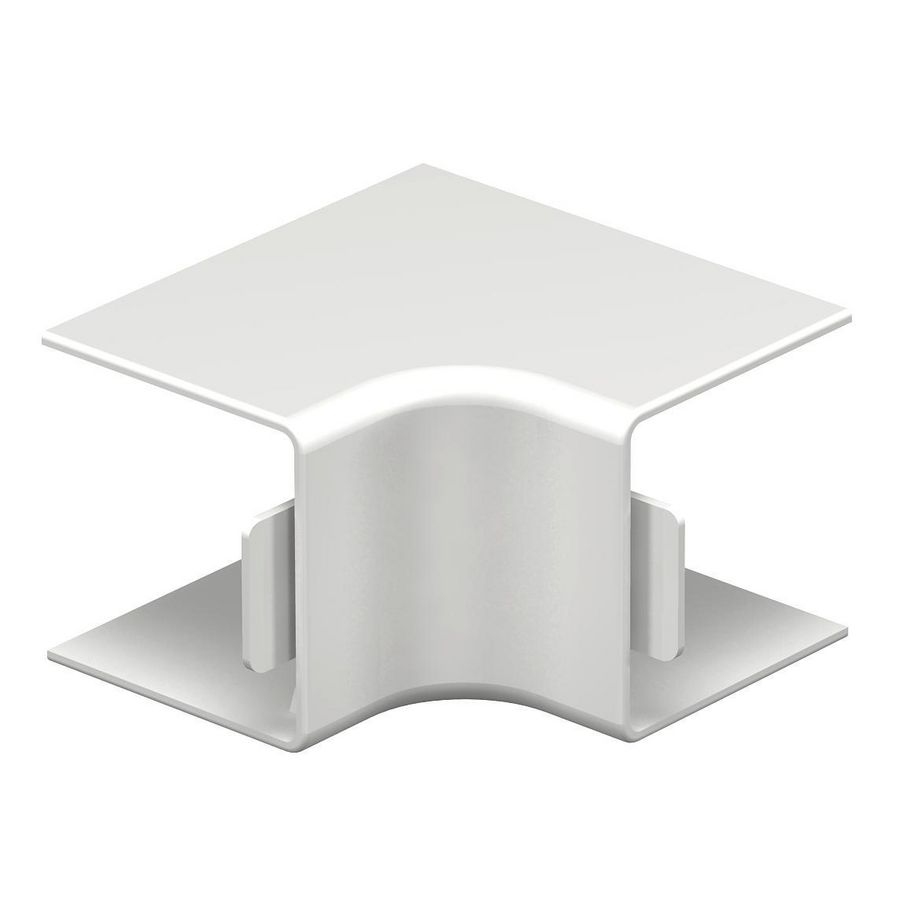 Binnenhoek 30x30mm polyvinylchlorid lichtgrijs VVE=4