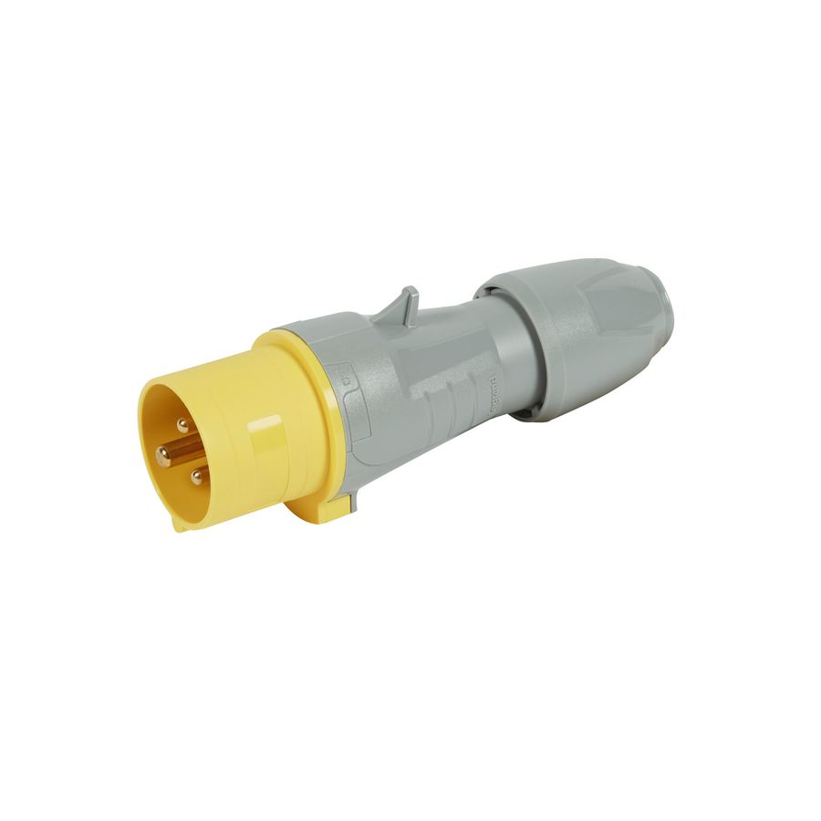 Stekker recht 110V 16A 3-polig IP44 P17 Tempra Pro