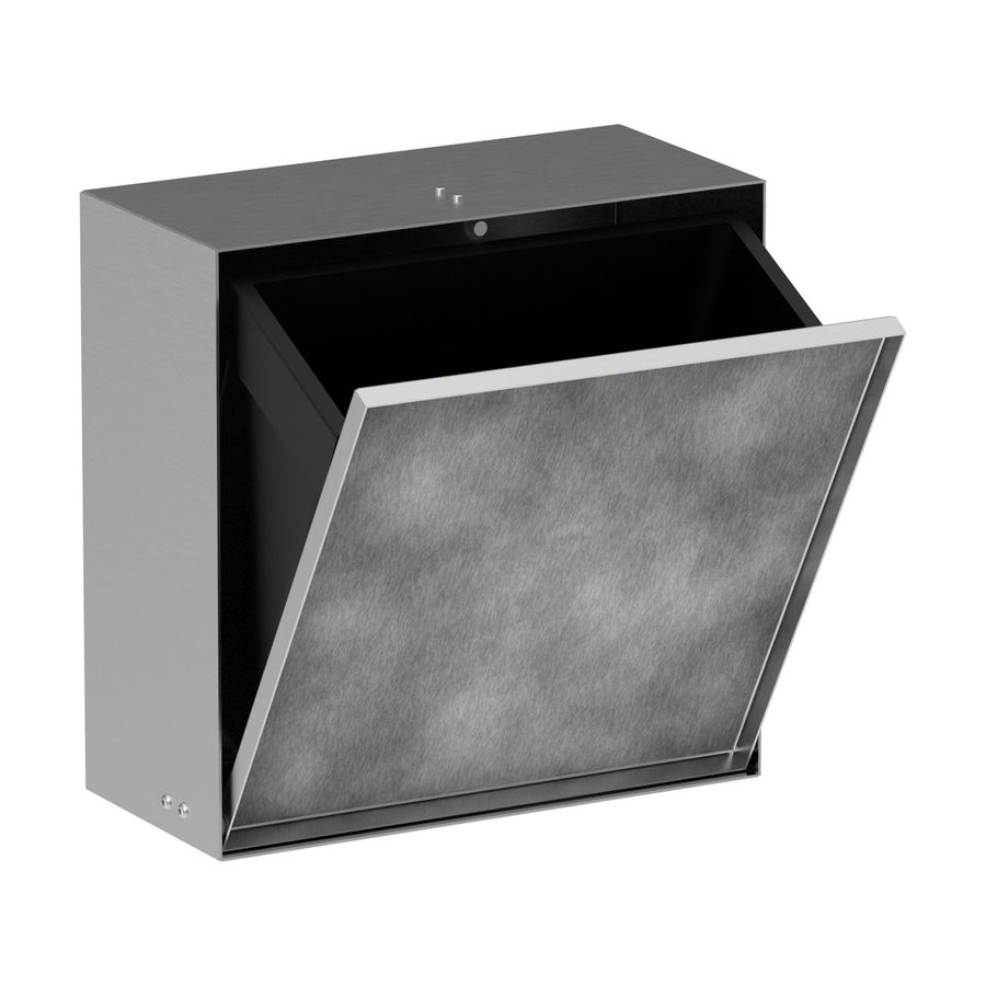 Wandbox XtraStoris afvalemmer + 300/300/140 Stainless Steel
