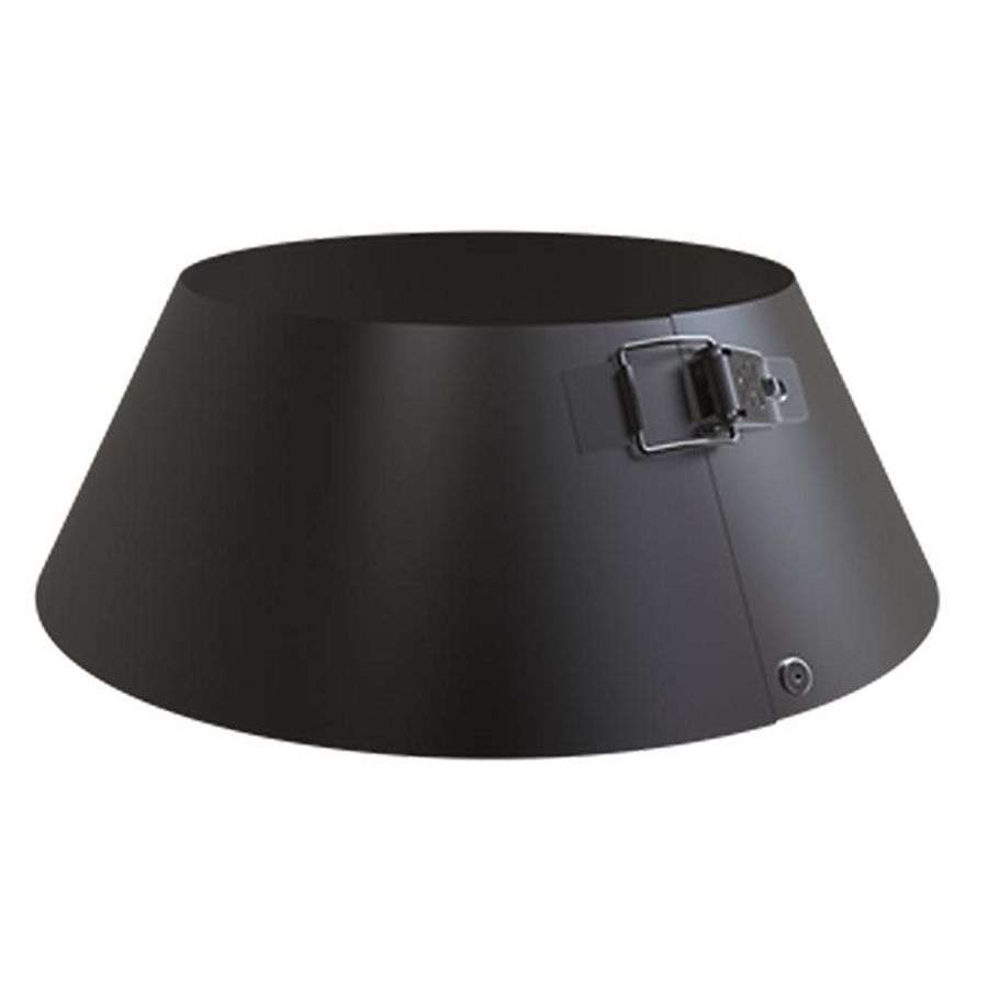 DW Ø250mm Stormkraag zwart
