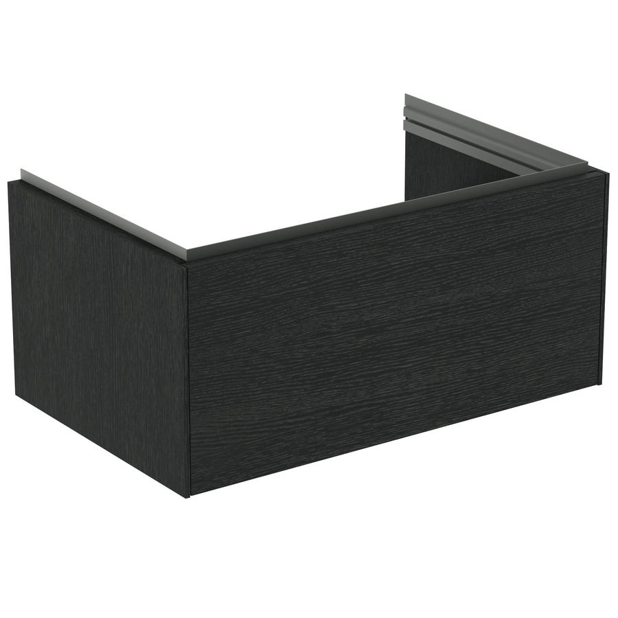 conca wastafelmeubel 800x505x370mm m 1 lade smoked oak T4578