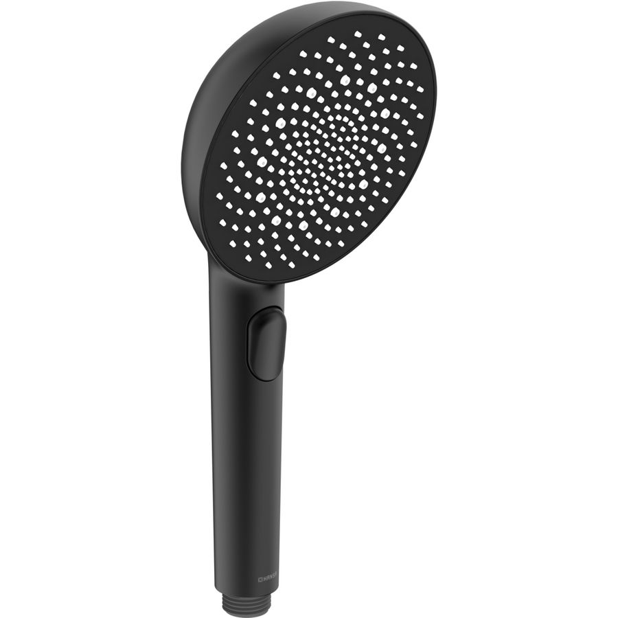 HANSAAURELIA, Handdouche, d 110 mm, Composite, Mat zwart