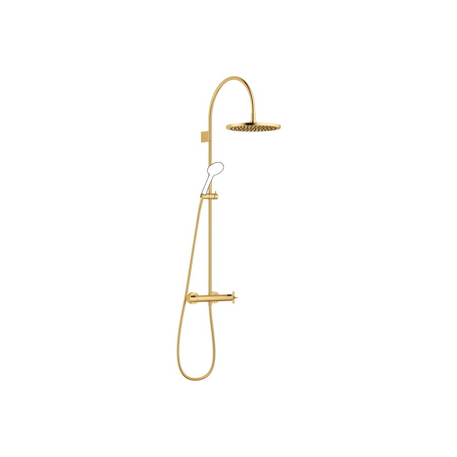 VAIA Showerpipe dchetherst z. handdouche 300mm-Mes gb(23kt)