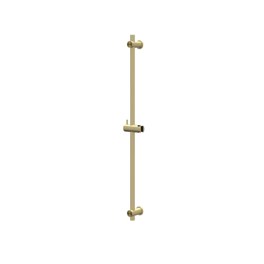 Glijstang 90cm rvs geborsteld mat goud