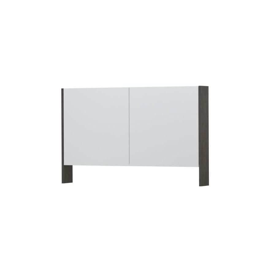 INK SPK3 Spiegelkast 2dr & open planchet Oer grijs 120x74