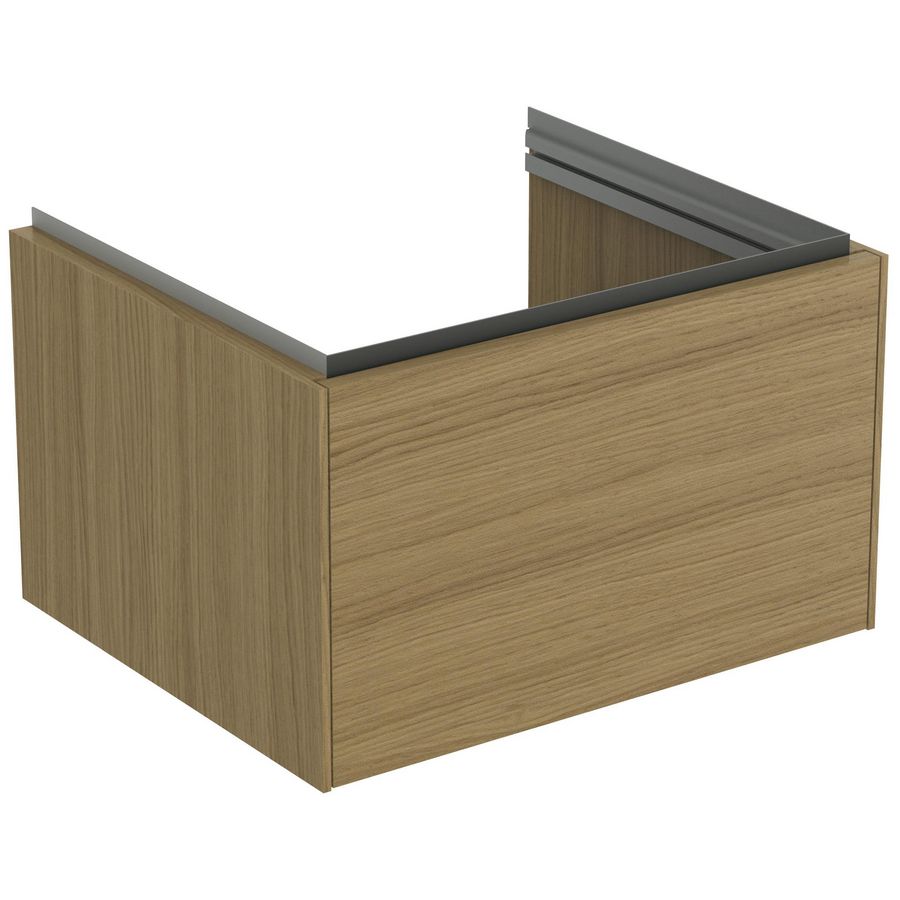 conca wastafelmeubel 600x505x370mm m 1 lade light oak T4577Y