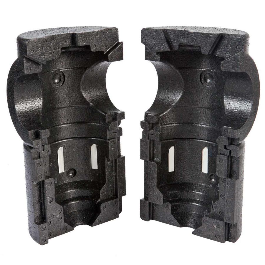 Isolatieschaal met 4 magneten ZCHM 20-25 tbv vuilafscheider ZEPARO CYCLONE DIRT ZCD