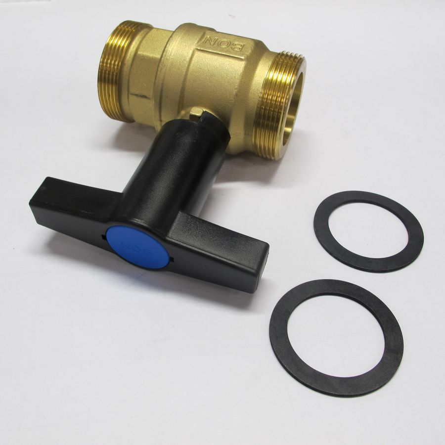 Afsluiter 2"x2" retour