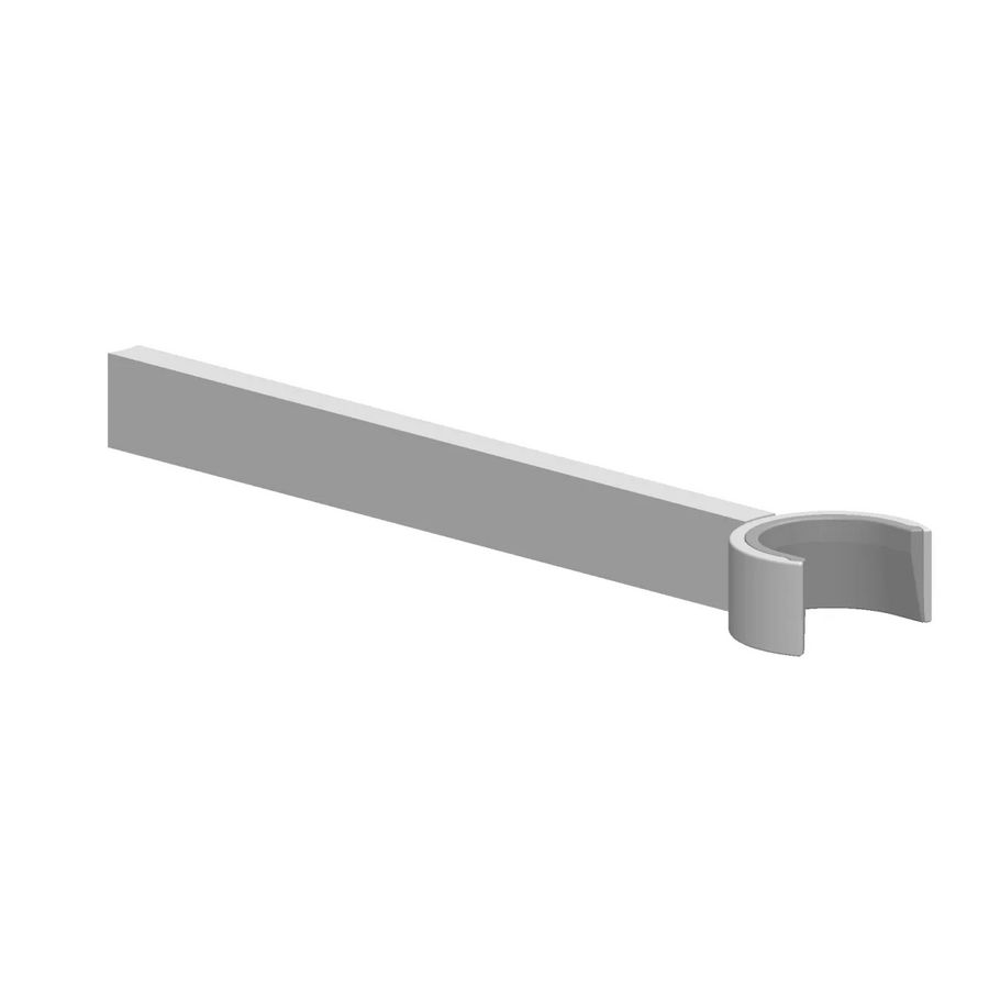 Houder Douchearm 150x225x90mm Champagne gebors. (22kt Goud)
