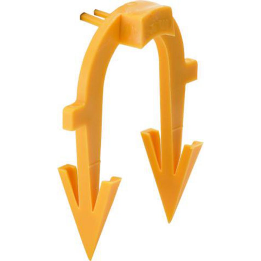 Tackerclip 15 20 kunststof/geel RAL1004 VVE=1120