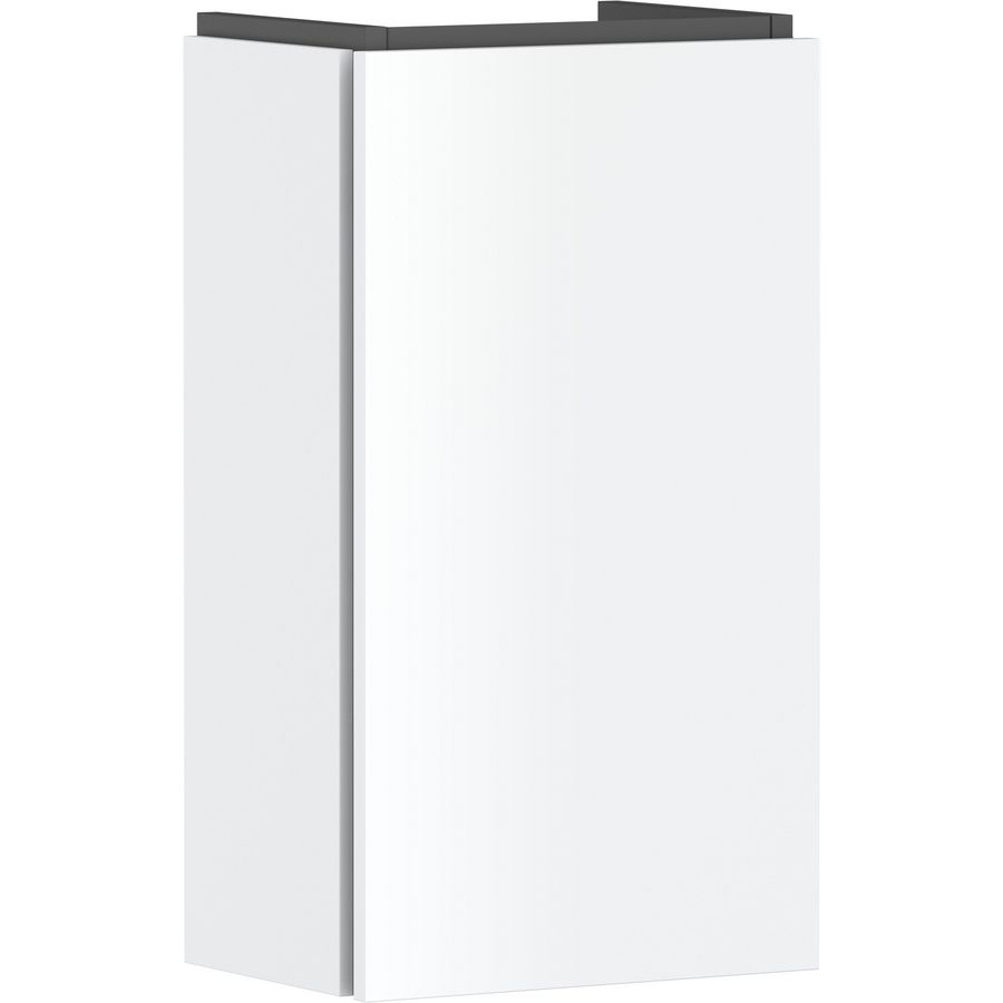Badmeubel Xilesa E 340/240 fontein scharnier links mat wit