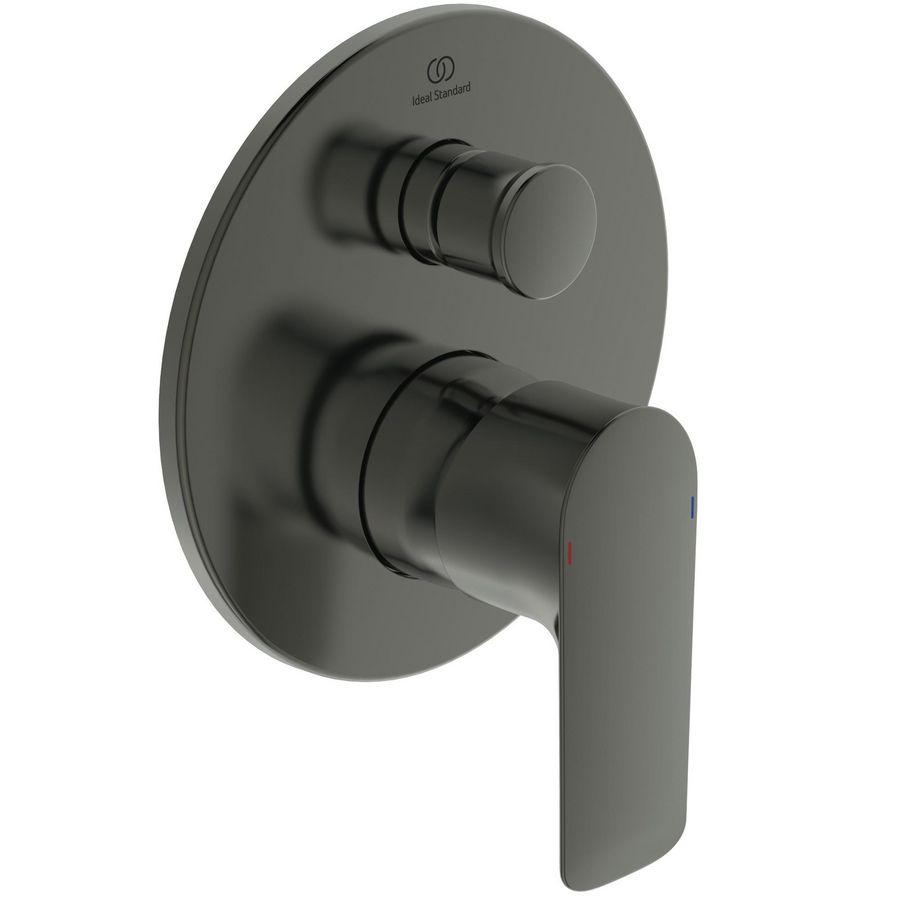 Afbouwdeel Connect Air bad/douchemengkraan vul overl. magnetic grey (grijs)