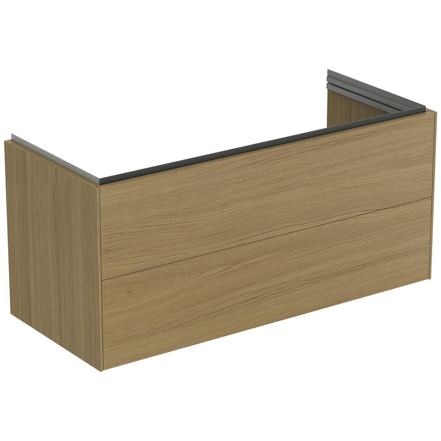 conca wastafelmeubel 1200x505x555mm m 2 laden light oak T457