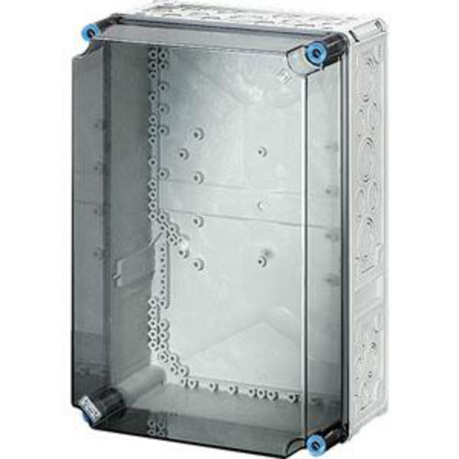 Mi L. beh. IP65 BM3 300x450x214mm Transparant Hoog deksel