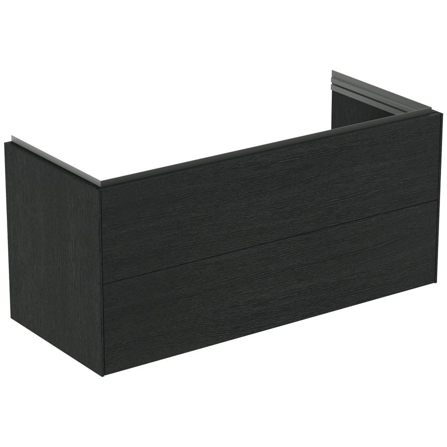 conca wastafelmeubel 1200x505x555mm m 2 laden smoked oak T45
