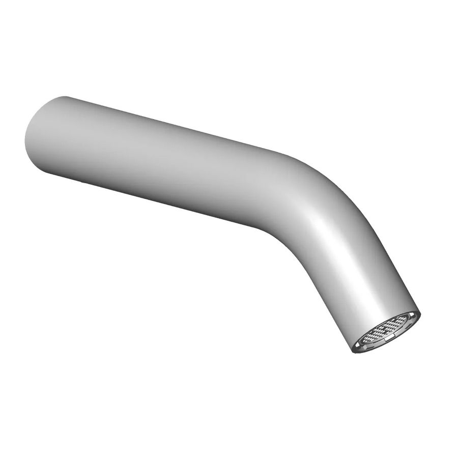 Uitloop 90x145x35mm, 4,54l/min. Mat Zwart 90110620701-33