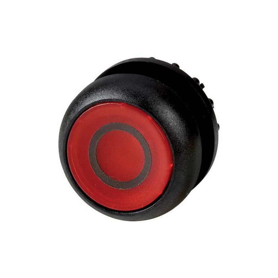 Signaaldrukknop vlak rood 0 vast M22S-DRL-R-X0