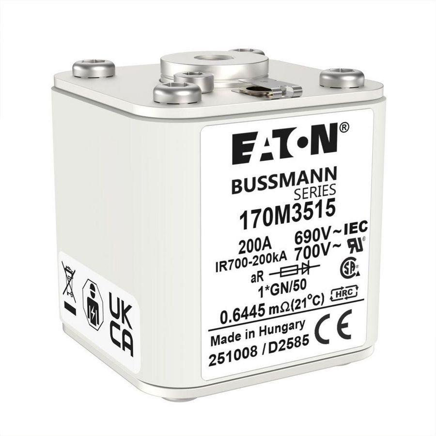 Zekeringelement FUSE 200A 690V 1GN/50 AR UC VVE=6