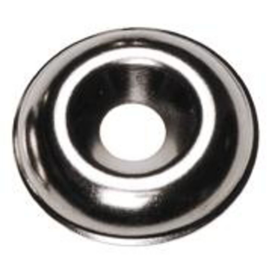 Doos a 100st. Messing kraalring vernikkeld inw. 6,1mm / 23mm