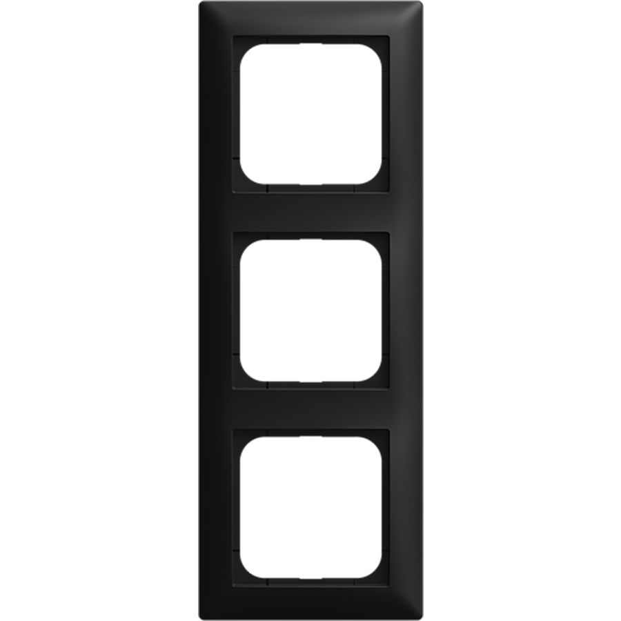 afdekraam 3-voudig SI-B-matzwart