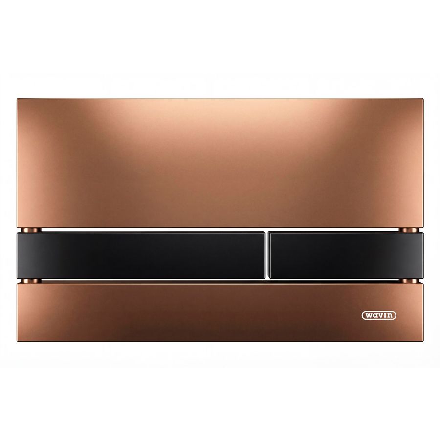 Bedieningsplaat Select 2.0 Koper/Mat Zwart LaLinea