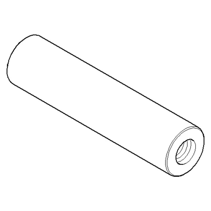 Greep 17x70mm chr gebors.