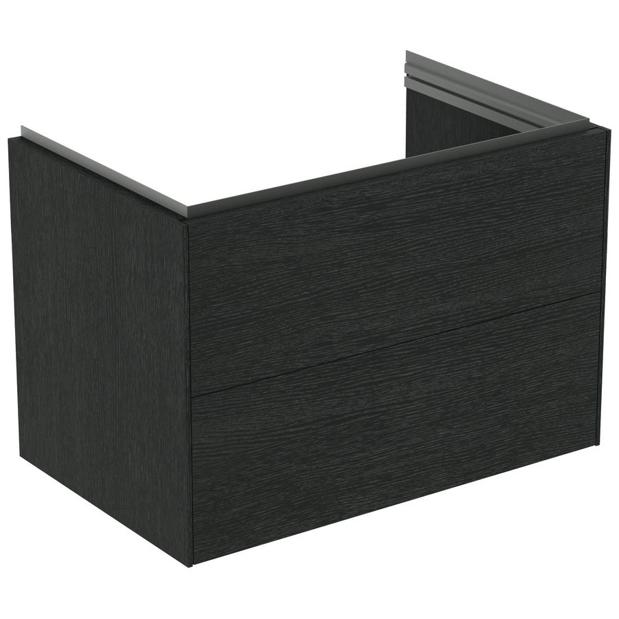 conca wastafelmeubel 800x505x555mm m 2 laden smoked oak T457