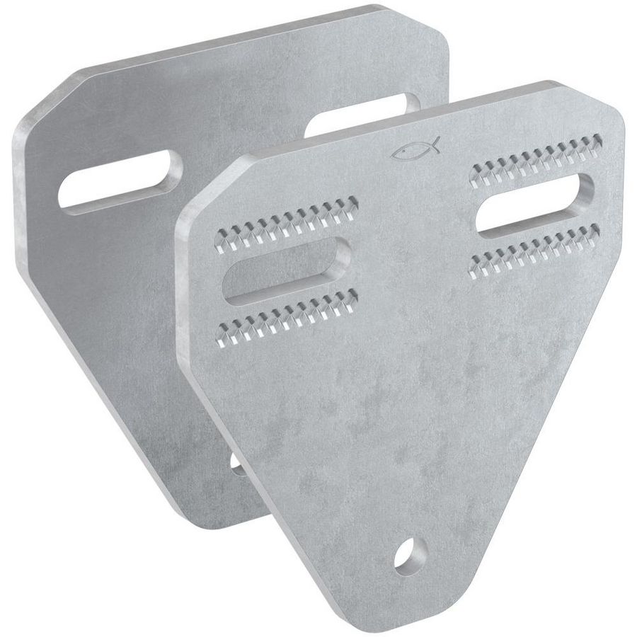 Vlakke hoekverbinder FMVB P VVE=4