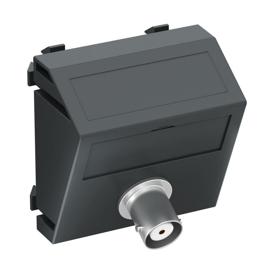 Draagplaat BNC 1x koppeling connect-connect. 45x45mm 6105033