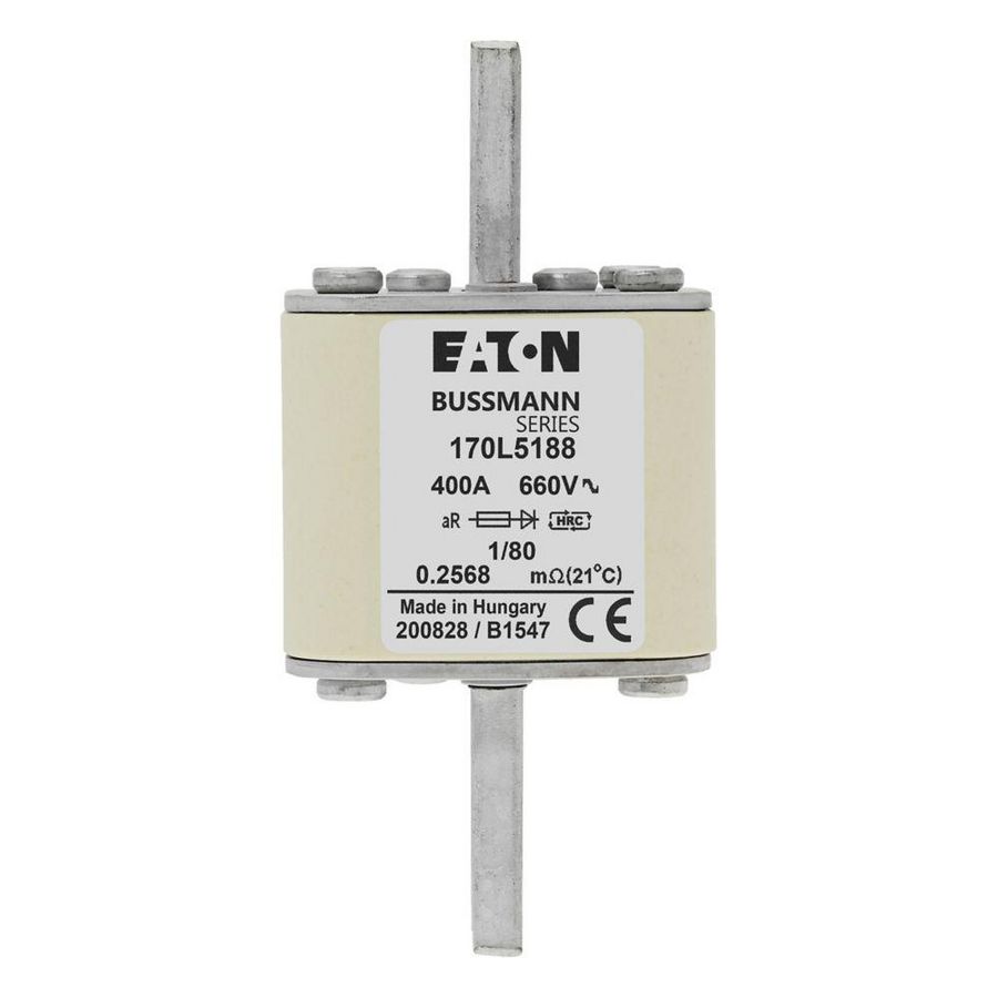 Zekering h. snelheid 400A AC 660V grootte 1 51x51x111 VVE=3