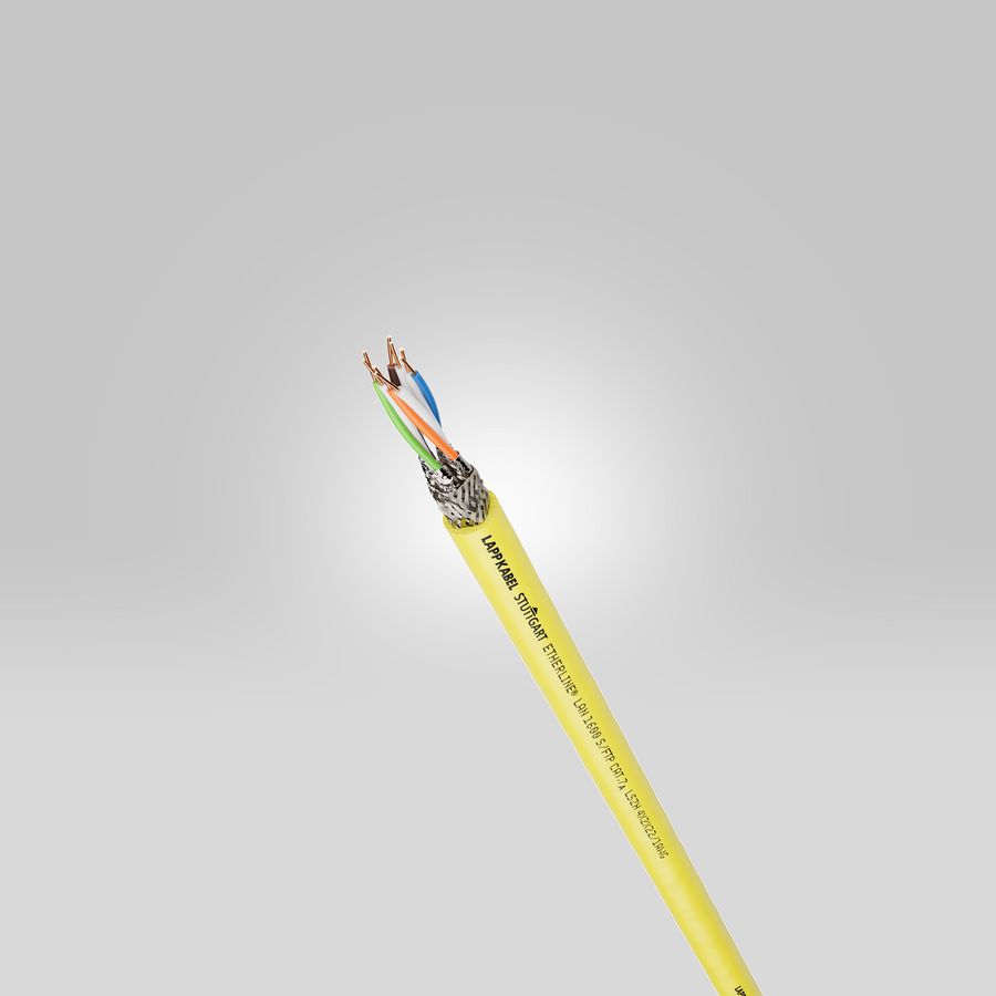 Haspel a 1000m. ETHERLINE LAN Cat.7A S/FTP 4x2xAWG22LSZH