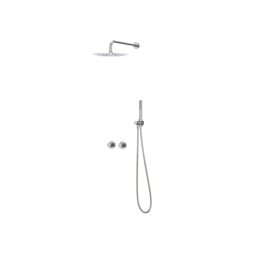 Afbouwdeel regendouche IVY combiset Nexus 3 inbouwthermostaat chroom CSN3EXCRACAC excl. inbouwbox