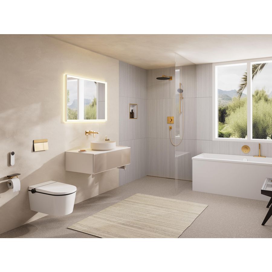 Universeel handdoekrek chroom