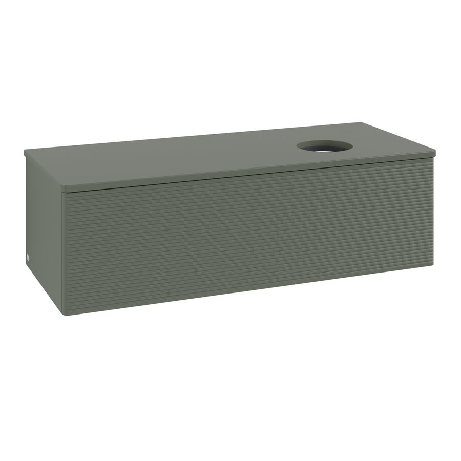 Wastafelonderkast Antao 1200x360x500mm L.Green Matt Lacquer L34110HL