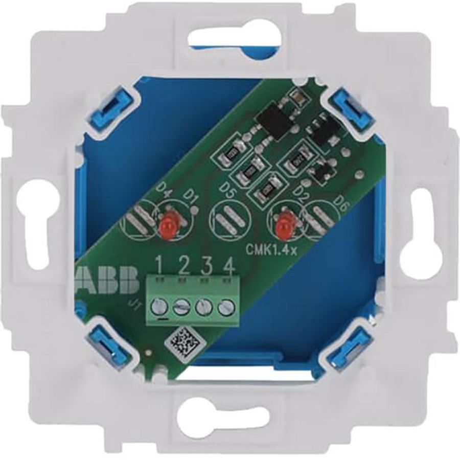 Inbouw Infoline signaalgeversokkel met rode leds (1564 U-12)