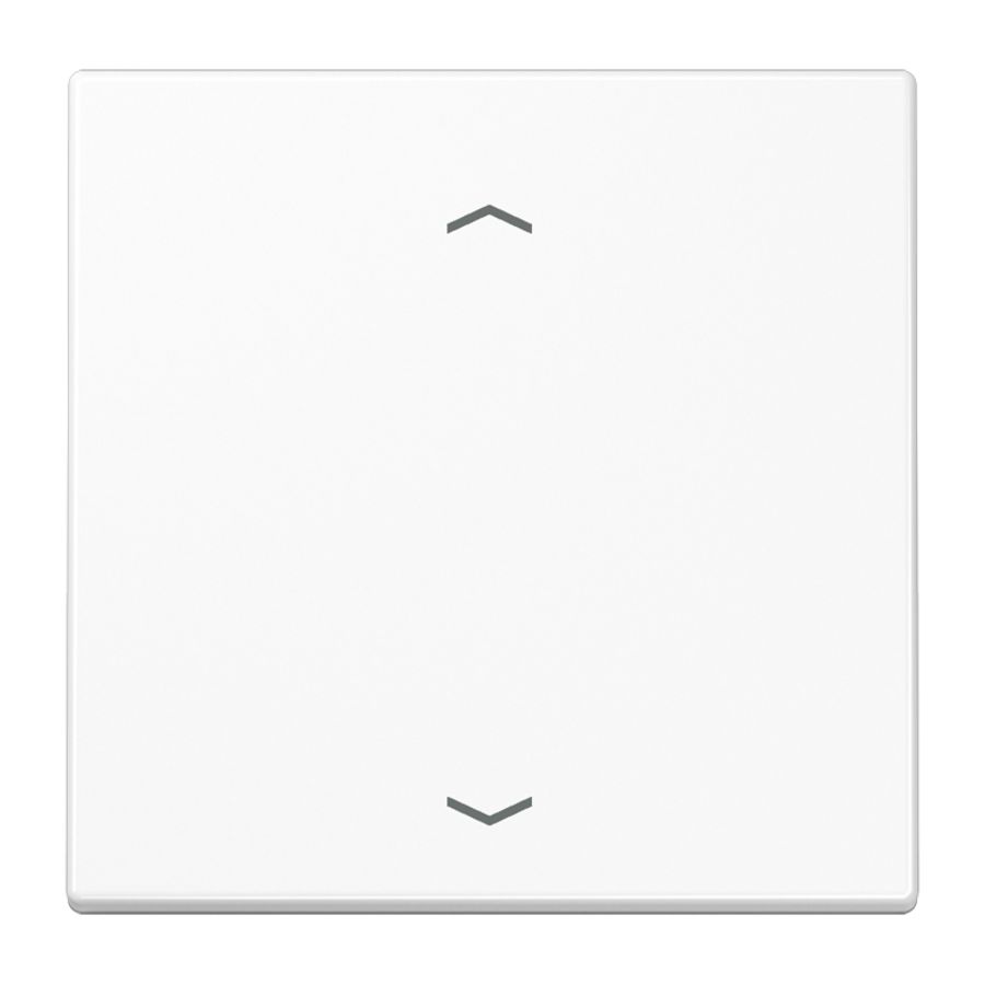 Wip LS990 alp.wit met pijl v.KNX F10 taster 1voudig