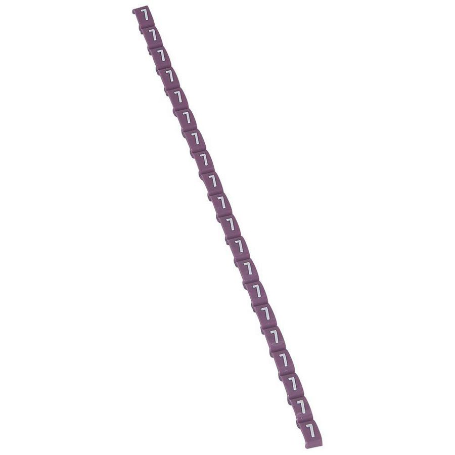 Cijfer 7 violet Duplix VVE=800