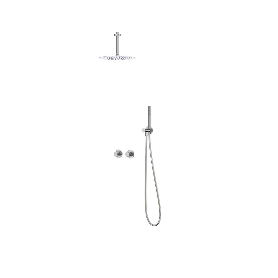 Afbouwdeel regendouche IVY combiset Nexus 3 inbouwthermostaat chroom CSN3EXCRACBC excl. inbouwbox