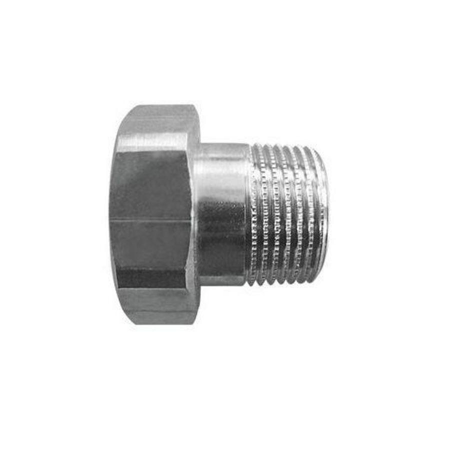 Staartstukkoppeling wartel 5/8" + staartstuk 3/8"