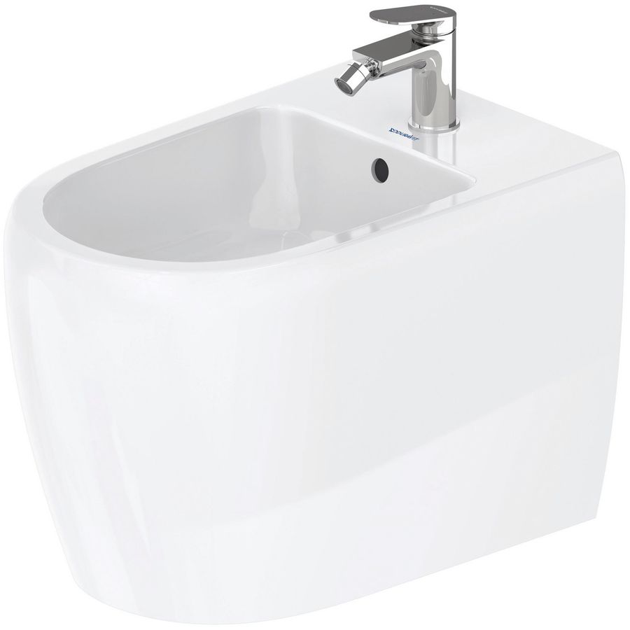 Qatego Staand bidet Wit Hoogglans 600mm 2263100000