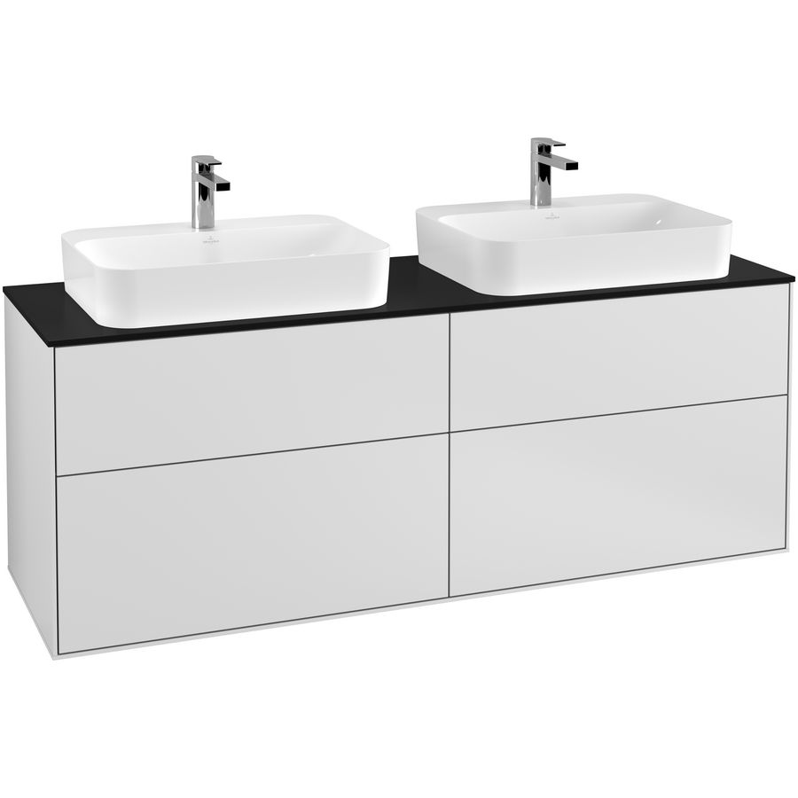 Wastafelonderkast Finion 1600x603x501mm White Matt Lacquer G43200MT