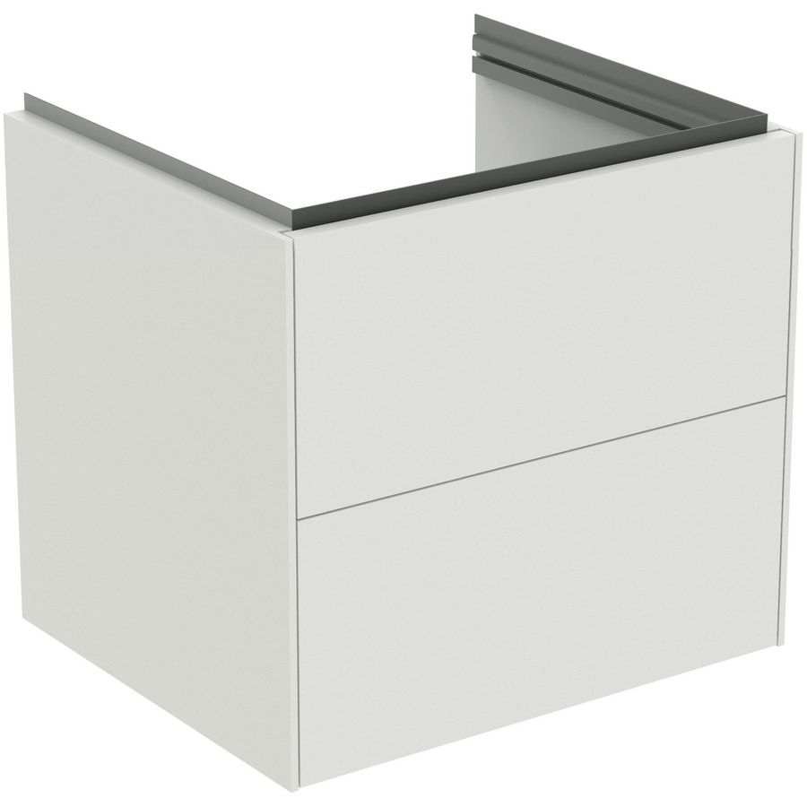 conca wastafelmeubel 600x505x555mm m 2 laden matt white T457