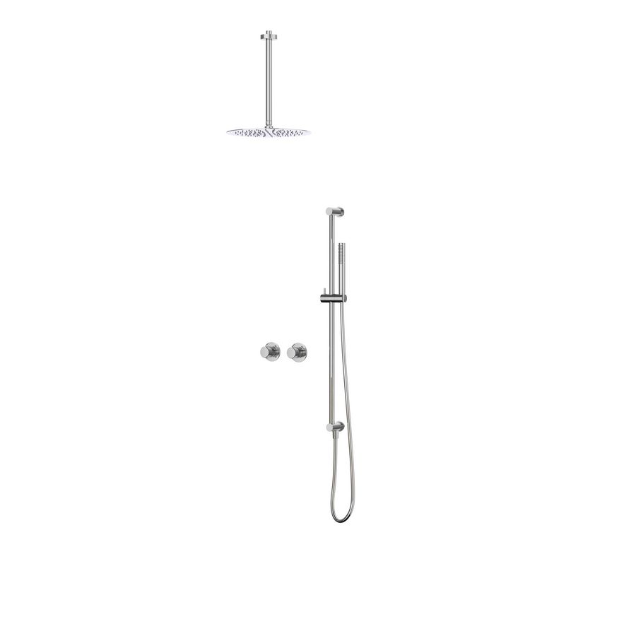 Afbouwdeel regendouche IVY combiset Nexus 3 inbouwthermostaat chroom CSN3EXCRACCB excl. inbouwbox